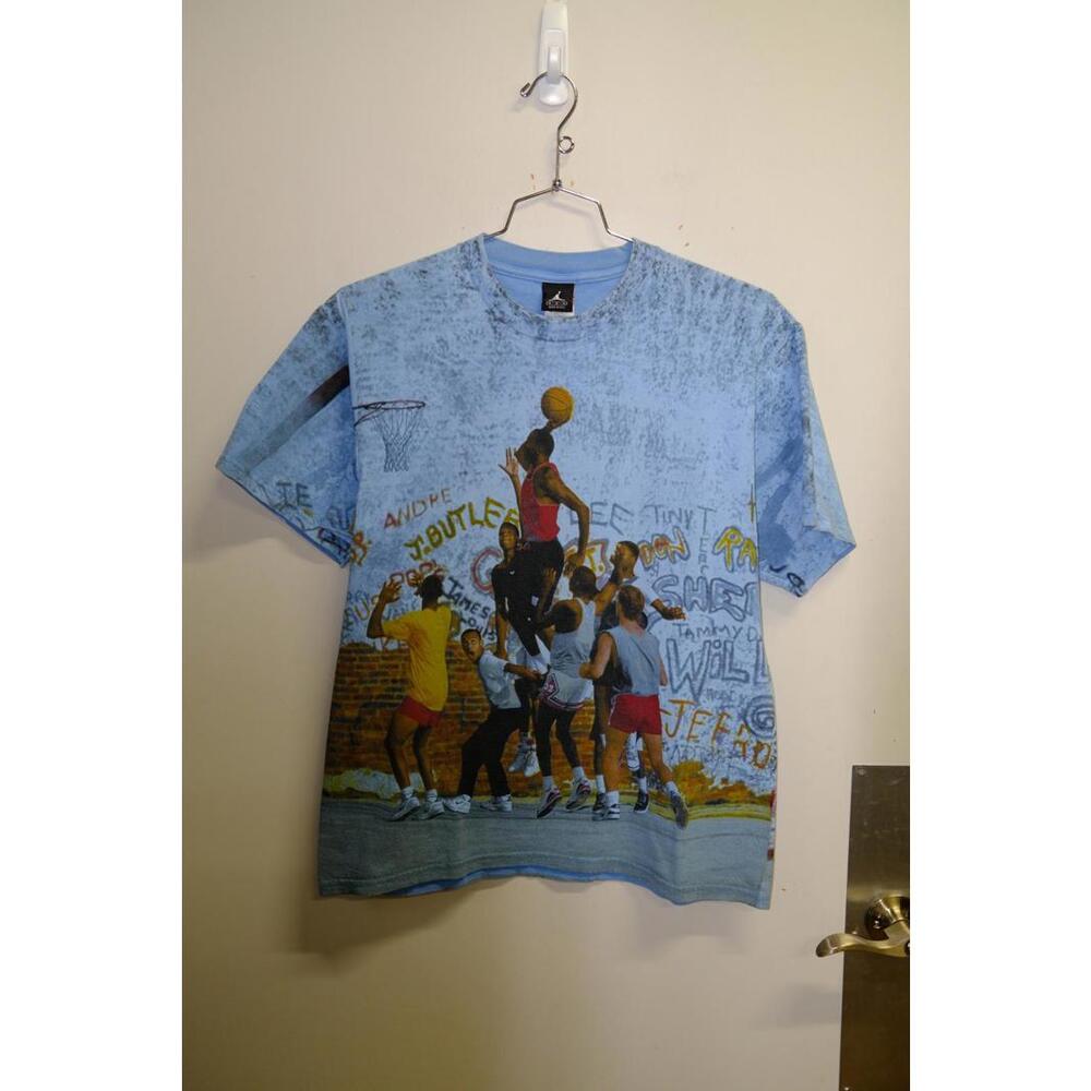 00's Jordan AOP Playground Hoop T-Shirt